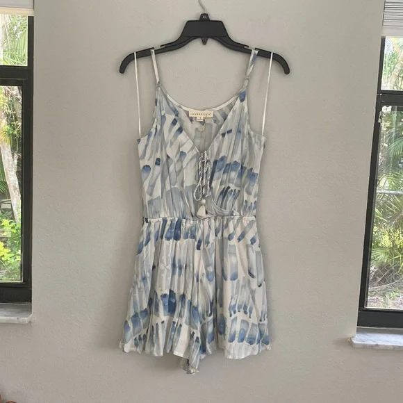 16. Watercolor romper - Picture 1 of 9